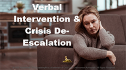 Verbal Intervention & Crisis De-Escalation (TCOLE)