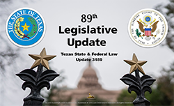 Texas State & Federal Law Update #3189 (TCOLE)